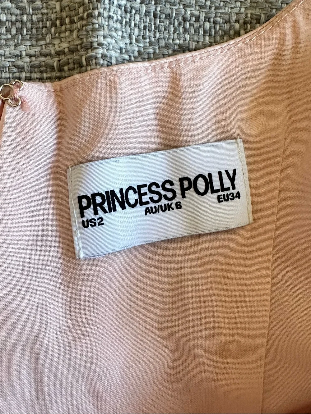 Princess Polly Powell Mini Dress Pink Sz 2